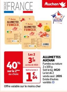 Auchan - Allumettes