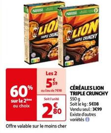 Céréales Lion Triple Crunchy