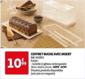 Coffret Buche Avec Insert