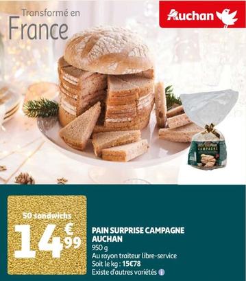 Auchan - Pain Surprise Campagne