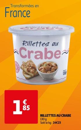 Rillettes Au Crabe