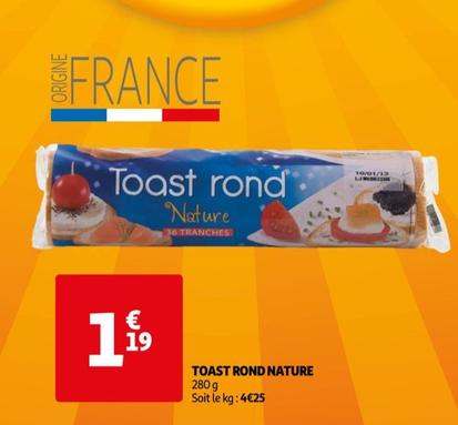 Nature - Toast Rond