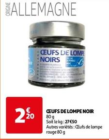 Oeufs De Lompe Noir