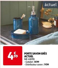 Actuel - Porte Savon Grès