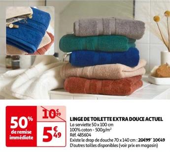 Actuel - Linge Toilette Extra Douce