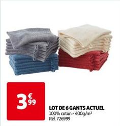 Actuel - Lot De 6 Gants