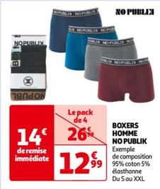 Boxers Homme No Publik