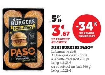 Paso - Mini Burgers