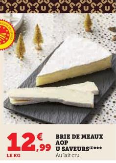 U Saveurs - Brie De Meaux Aop