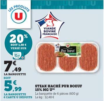 U - Steak Haché Pur Boeuf