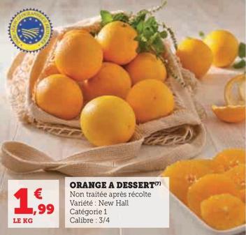 Orange A Dessert