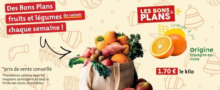 Des Bons Plans Fruits Et Legumes De Saison Chaque Semaine