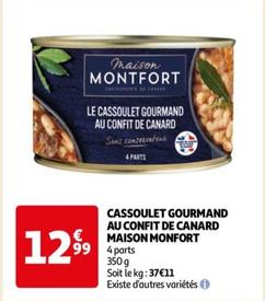 Maison Monfort - Cassoulet Gourmand Au Confit De Canard