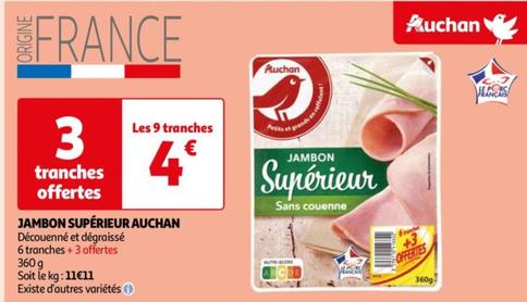 Auchan - Jambon Supérieur