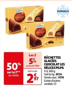 Buchettes Glacees Chocolat Les Delices