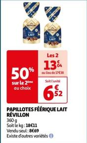 Papillotes Féérique Lait