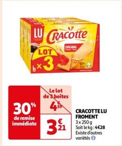 cracotte froment