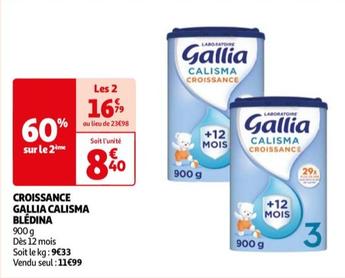 Croissance Gallia Calisma