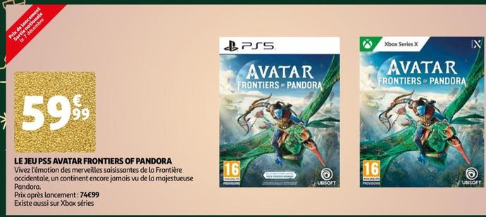 ps5 - le jeu avatar frontiers of pandora