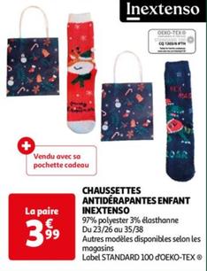 Inextenso - Chaussettes Antidérapantes Enfan