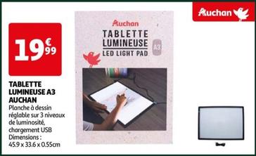 Auchan - Tablette Lumineuse A3