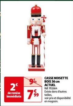 Actuel - Casse Noisette Bois 36 Cm