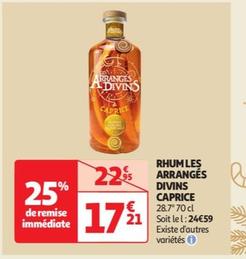 Les Arranges Divins - Rhum Caprice