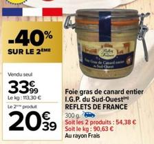 Foie Gras De Canard Entier I.g.p. Du Sud-ouest