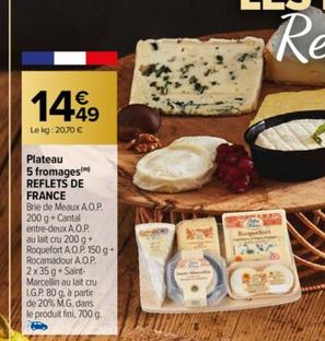 plateau 5 fromages