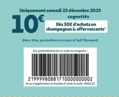 Dès 50€ D'achats En Champagnes & Effervescents