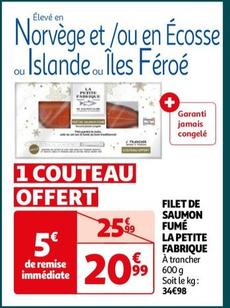 Filet De Saumon Fumé La Petite Fabrique