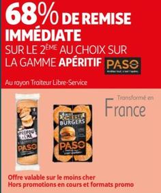 Paso - Sur Le 2 Eme Au Choix Sur La Gamme Aperitif