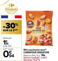 Mini Saucissons Secs