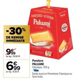 Panettone traditionnel pur beurre - Artigiani d'Italia - 100 g