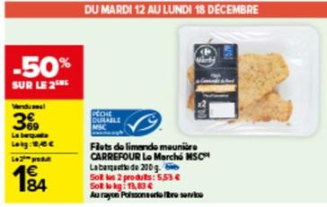 promo  carrefour market : 3,69€