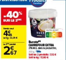 promo  carrefour market : 4,45€