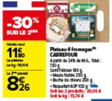 promo  carrefour market : 11,8€