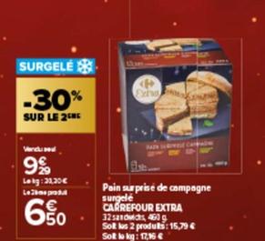 Pain Surprise De Campagne Surgelé