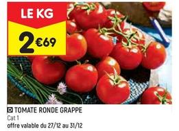 Tomate Ronde Grappe