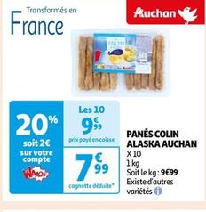 Auchan - Panés Colin Alaska
