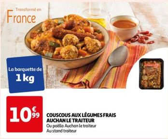 Auchan Le Traiteur - Couscous Aux Légumes Frais