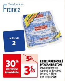 Pysan Breton - Le Beurre Moule