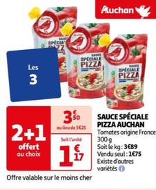 Auchan - Sauce Spéciale Pizza