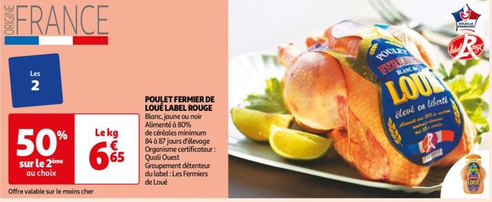 Poulet Fermier Label Rouge