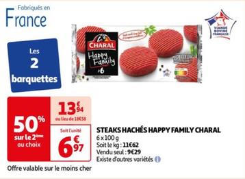 Steaks Hachés Happy Family