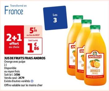 Jus De Fruits Frais