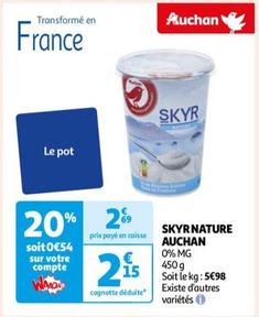 Auchan - Skyr Nature