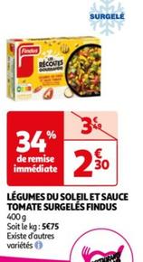 Legumes Du Soleil Et Sauce Tomate Surgeles