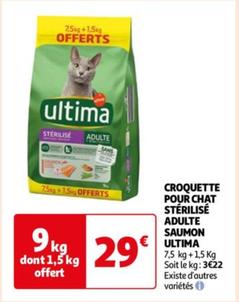 Croquette Pour Chat Stérilisé Adulte Saumon