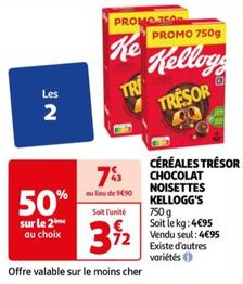 Cereales Tresor Chocolat Noisettes